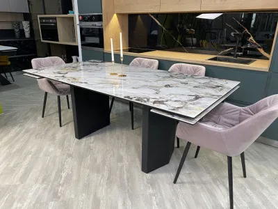 Стол ТИТАН ceramic gloss